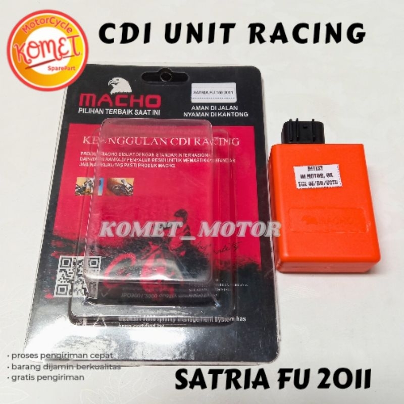 [KOMET] CDI RACING NO LIMIT SATRIA FU 2011/SATRIA FU NEW [MACHO]