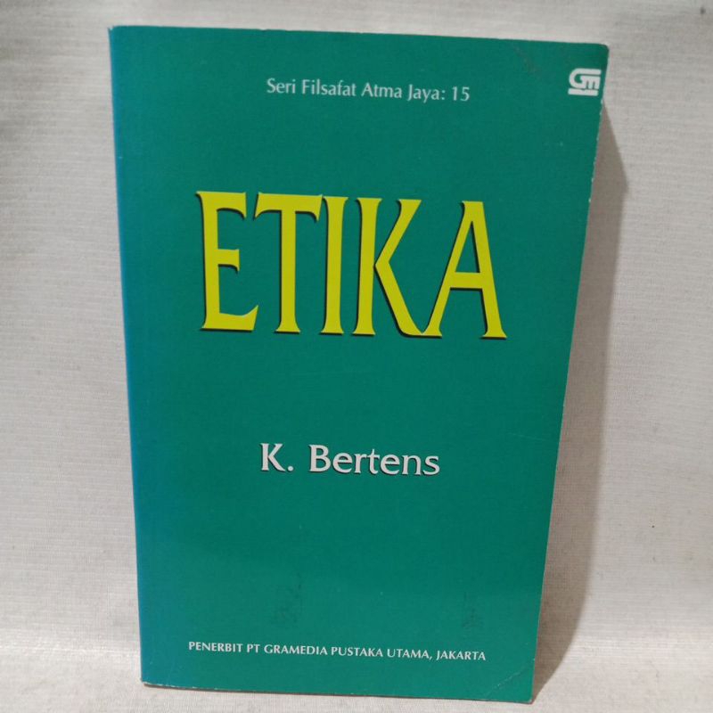 Buku Etika - K. Bertens