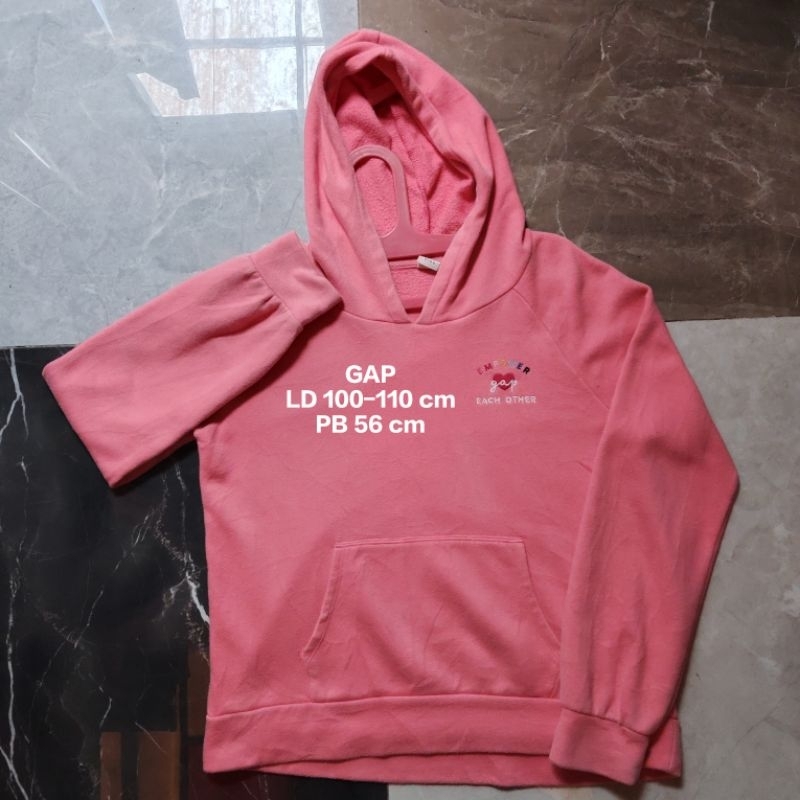 Hoodie GAP Pink Bordir