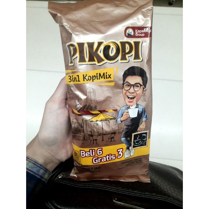 

Pikopi 3in1 Kopi Mix 9SachetX20Gr