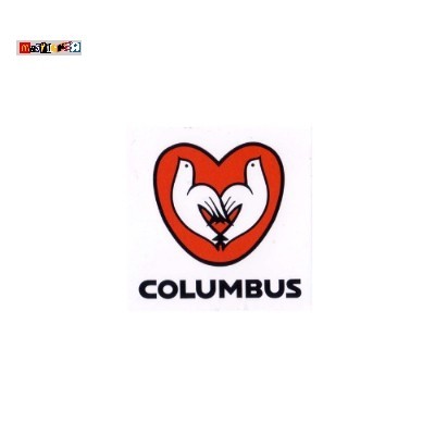 

sticker COLUMBUS love dove logo stiker cyclist