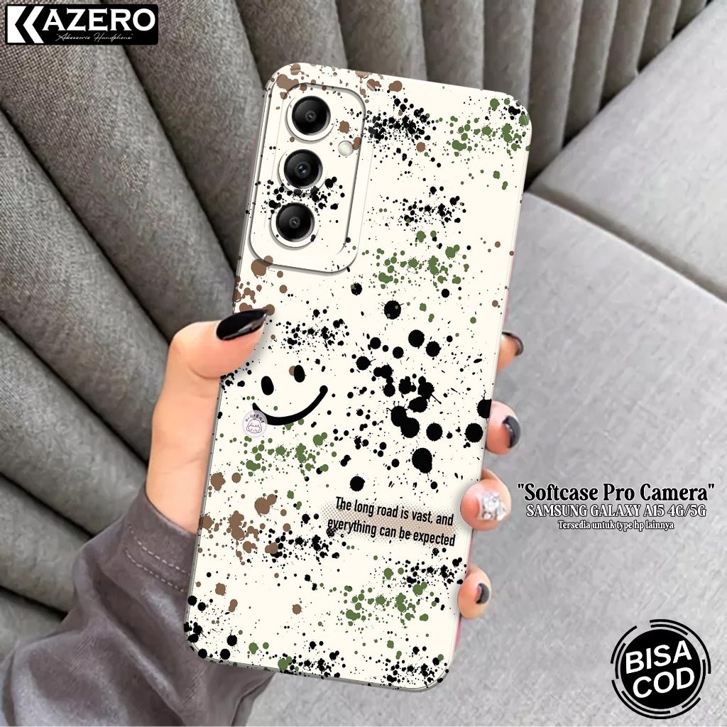 Softcase Samsung Galaxy A15 4G/5G Terbaru Silikon Pro Camera Fashion Case Aesthetic Case Samsung Gal