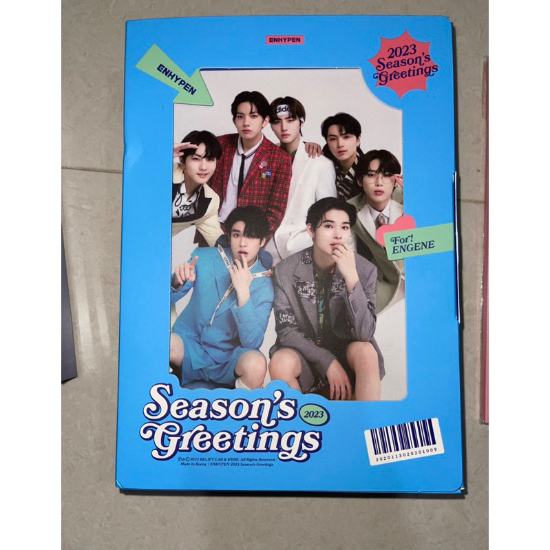 READY ENHYPEN SEASON’S GREETINGS 2023 FULLSET OFFICIAL & PC