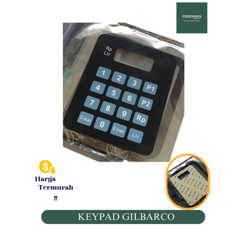KEYPAD GILBARCO PENDEK - KEYPAD GILBARCO