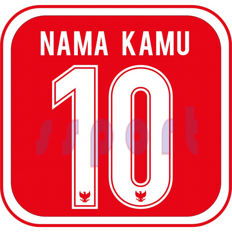 sablon jersey setrika, cetak sablon jersey, sablon nama dan nomer