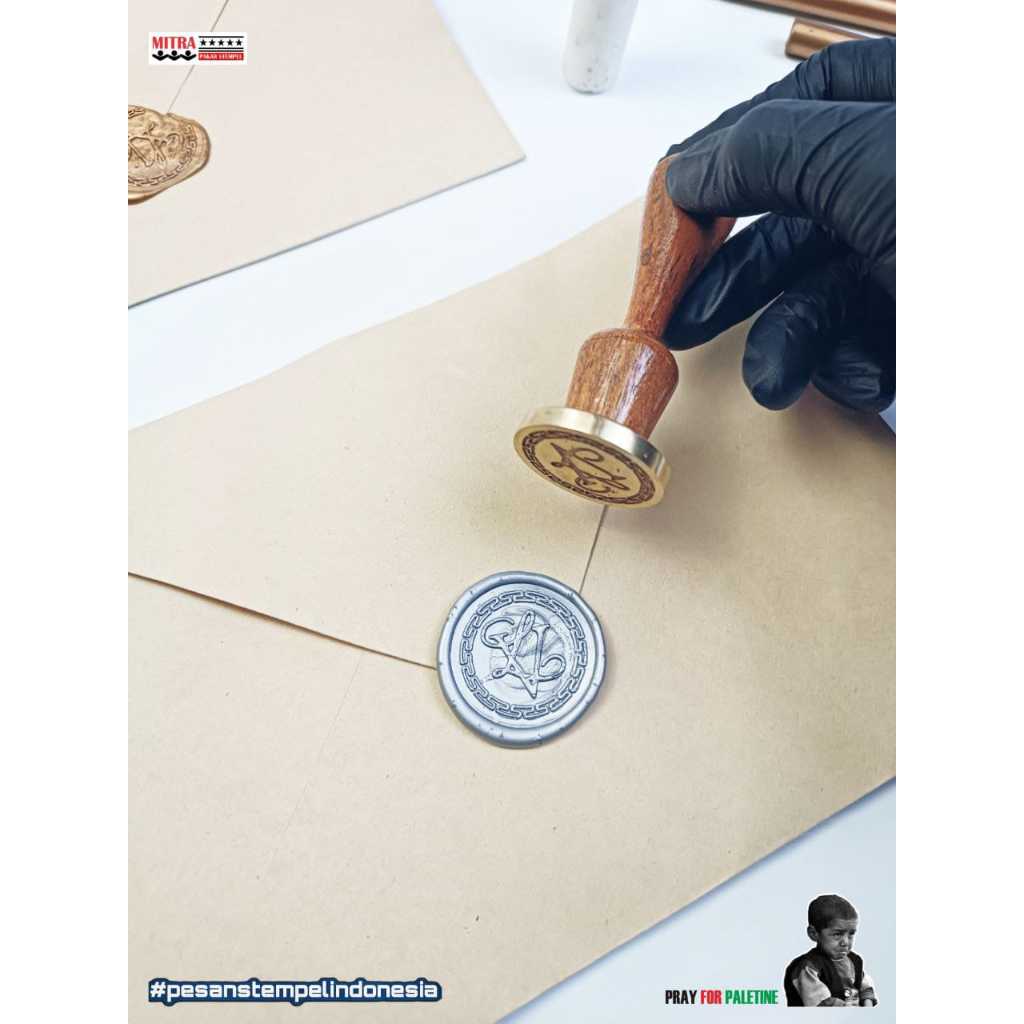 

Jual Custom Stempel Segel Lilin Seal Wax Stamp Stempel Undangan Stempel Lilin