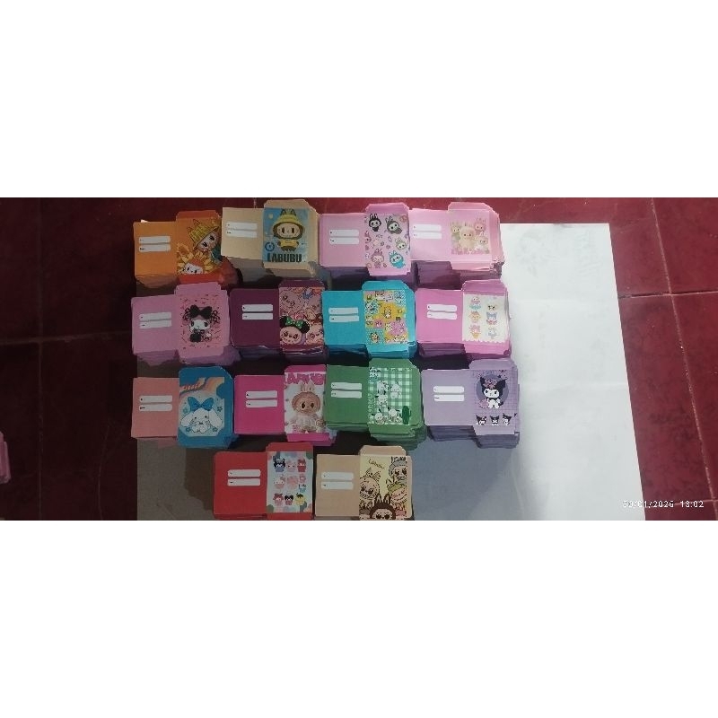 

(isi 1000 lembar amplop viral) spesial labubu dan kuromi