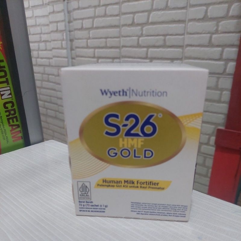 S26 HMF (Human Milk Fortifier) GOLD 72 sachet