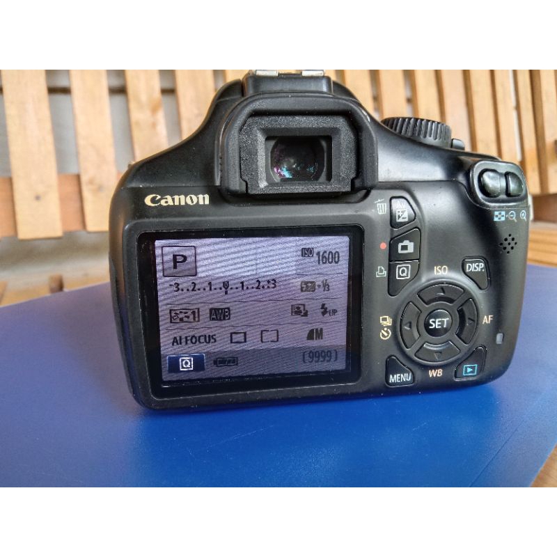 Kamera Canon EOS 1100D no vignet normal