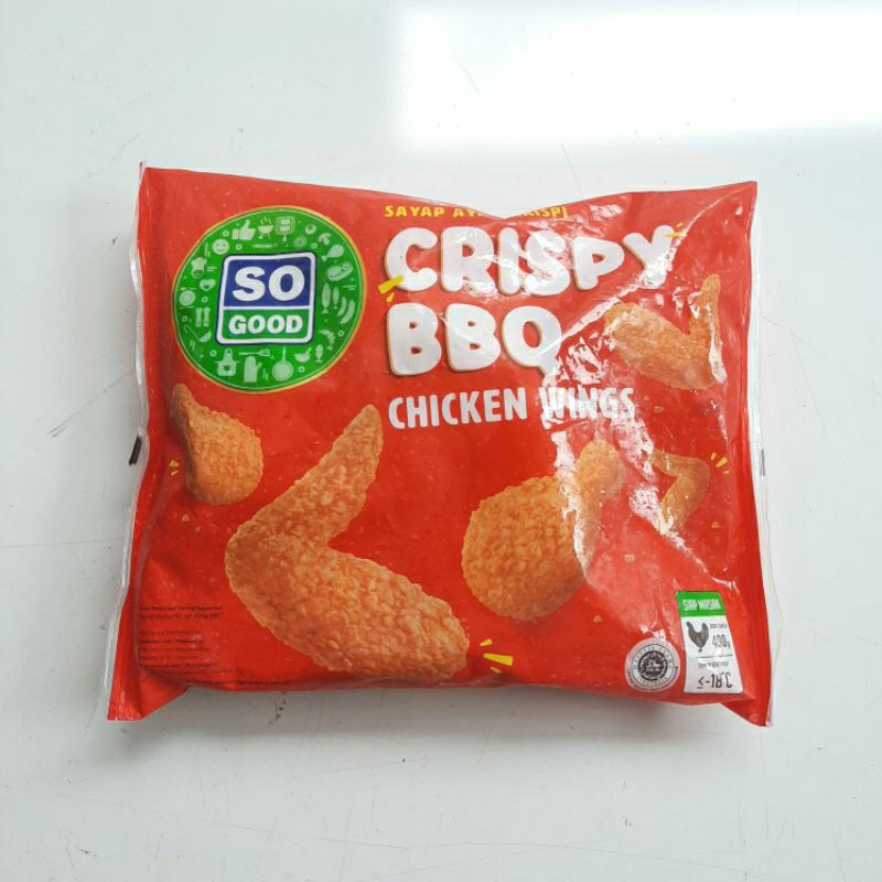 

So Good Crispy BBQ Chicken Wing 400 gr