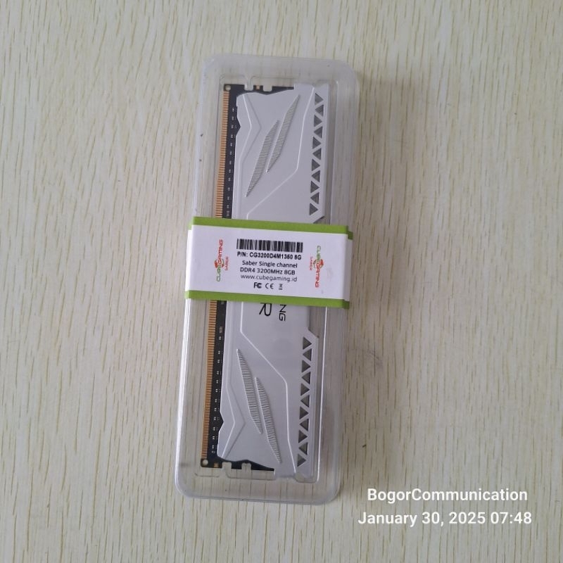 RAM DDR4 Cube Gaming 8GB 3200MHz Desktop PC LONGDIMM