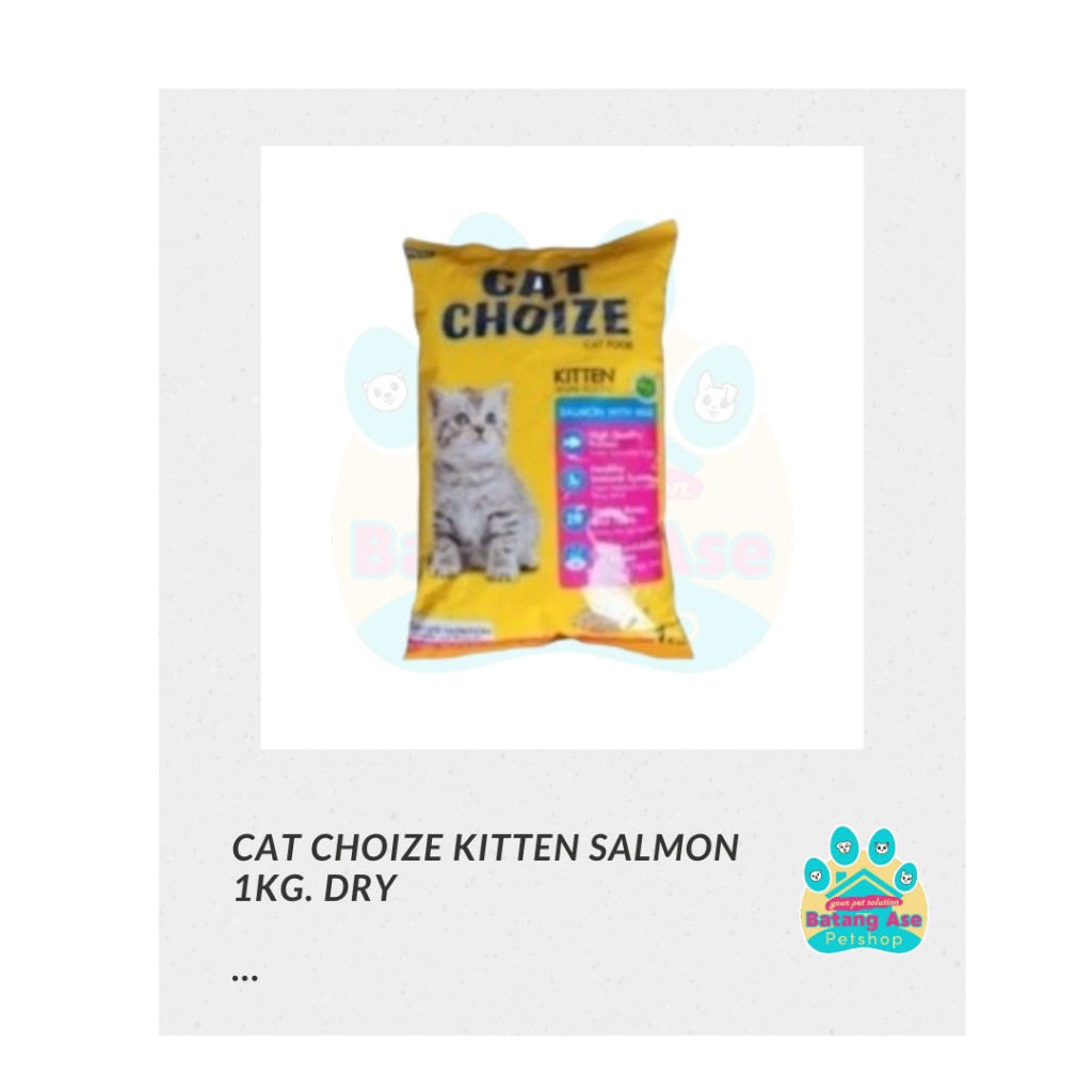 CAT CHOIZE KUNING 1KG (KITTEN SALMON)