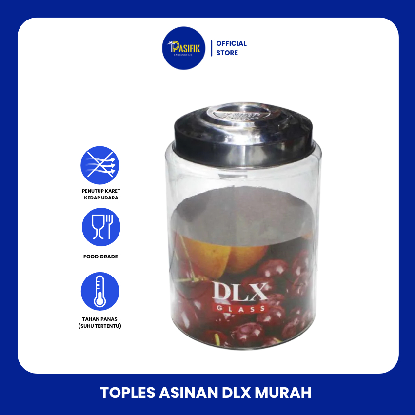 TOPLES ASINAN DLX MURAH / TOPLES KACA/ ASINAN