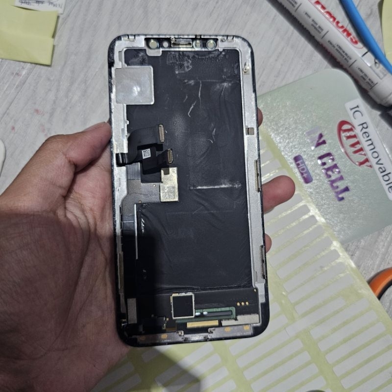 LCD IPHONE X 100% ORI COPOTAN ASLI ORIGINAL CABUTAN