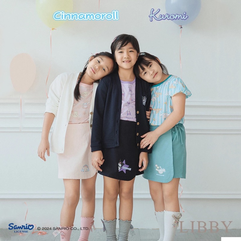 LIBBY ELIO SANRIO CARDIGAN ANAK PEREMPUAN CR595