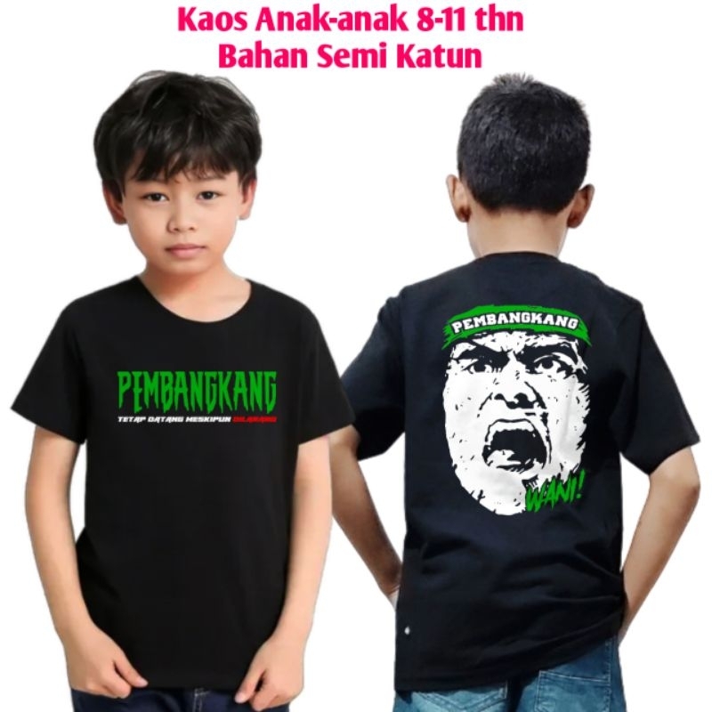 Baju Kaos Anak-anak Persebaya Pembangkang Wani