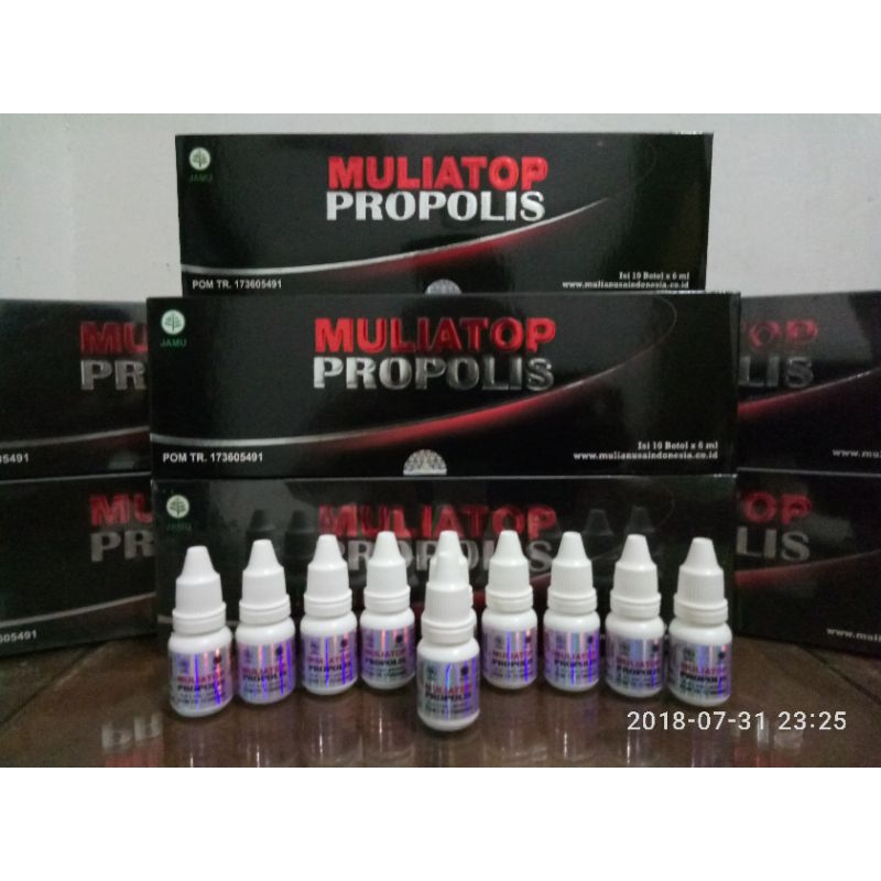 TERMURAH Muliatop Propolis 3 paket isi 30 botol