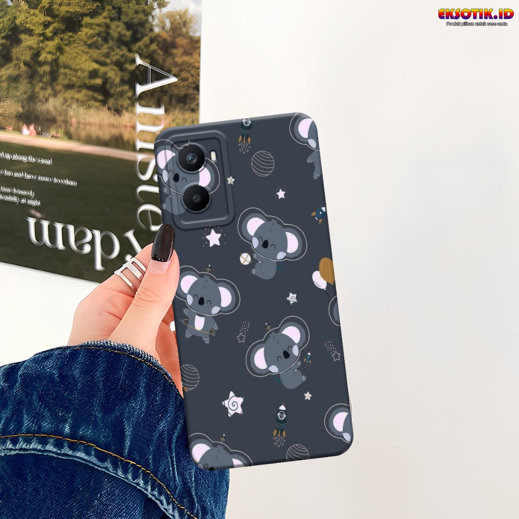 Case Oppo A76 - Casing Oppo A76 - Fashion Case - Silikon Oppo A76 - Motif Keren Dan Lucu - Softcase 