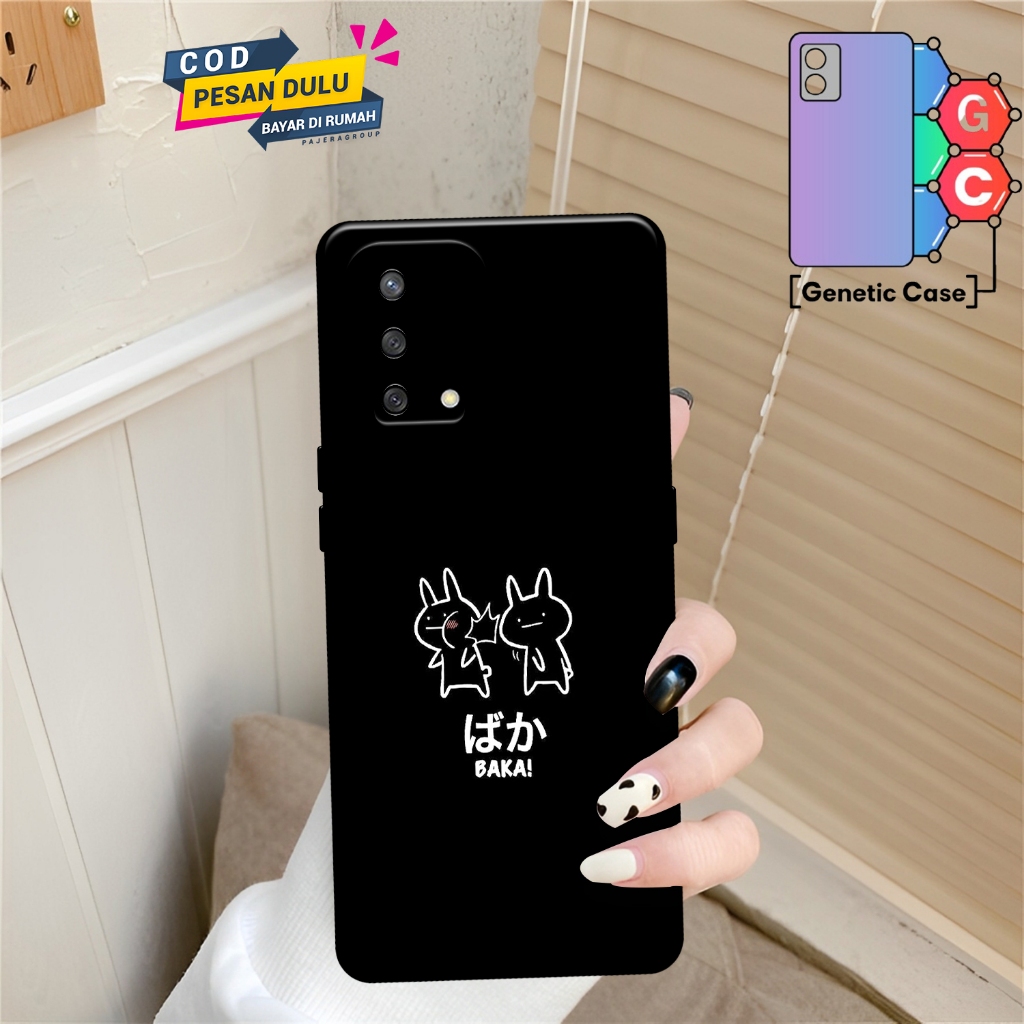 SOFTCASE KARAKTER CUTE FOR OPPO A95/A74 Custom Case Aesthetic Untuk tipe handphone oppo vivo realme 