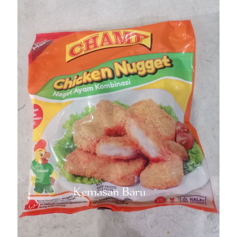 

Nugget Ayam Champ kombinasi Champ 225 gram