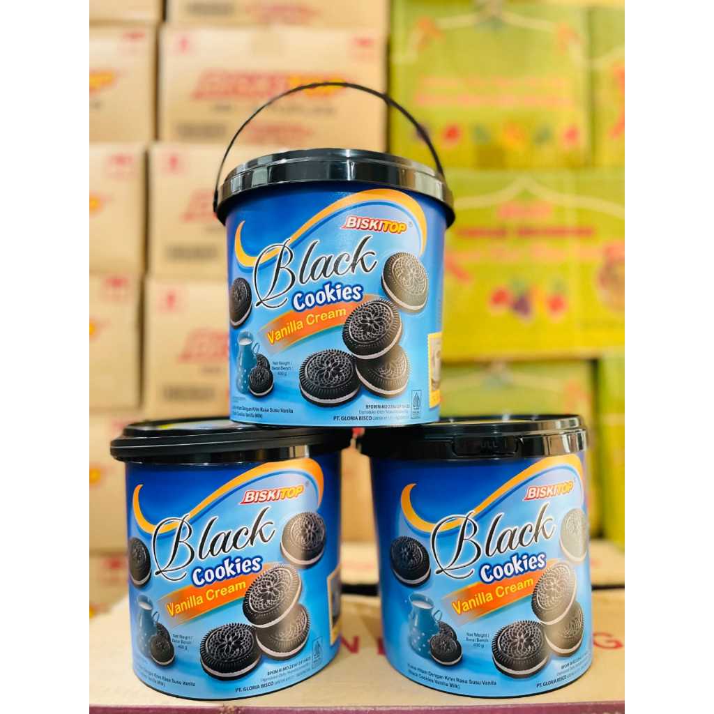 

Terlaris Biskitop Black Cookies Vanila Cream