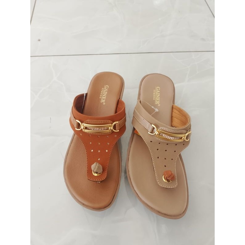 sandal gainer jepit wedges terbaru sq 143