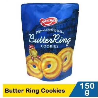 

Naraya butter ring cookies 150gr exp 04/02/2026