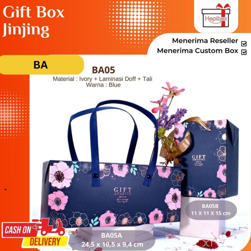 

Box Tali Bambu / Tas Kado Handle / Paperbag Kotak / Hampers / Box Tali / Gift Box Dengan Handle / Kotak Tas Kado I BA01 BA03 BA05-BA10-BA17-BA18-BA20