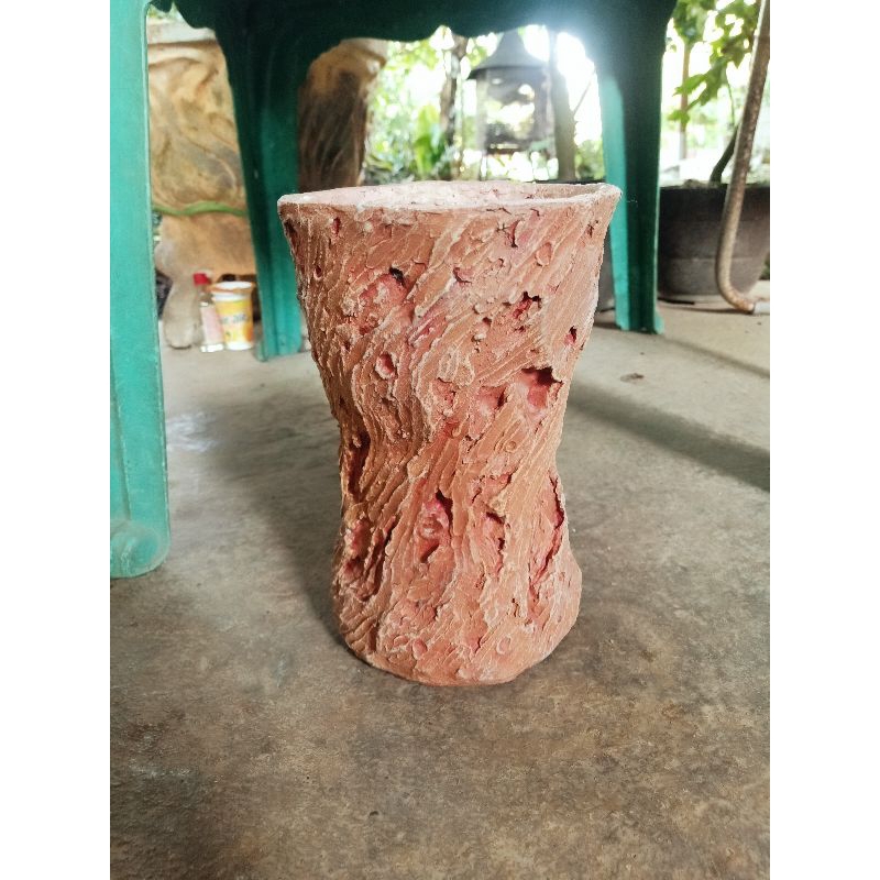 Pot relief rangka.  motif kayu. CASCADE.