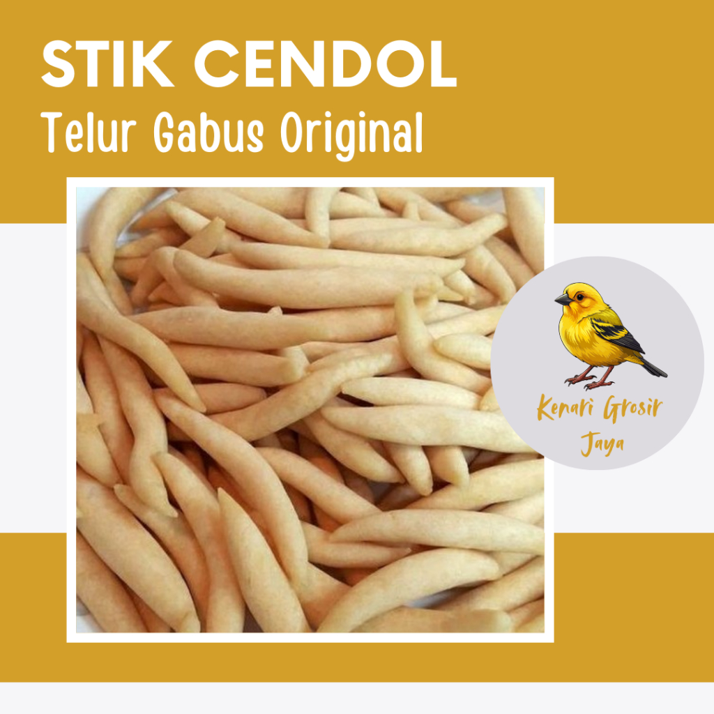 

Stik Cendol Keju Telur Gabus 150 Gram - 350 Gram | Camilan Enak Murah
