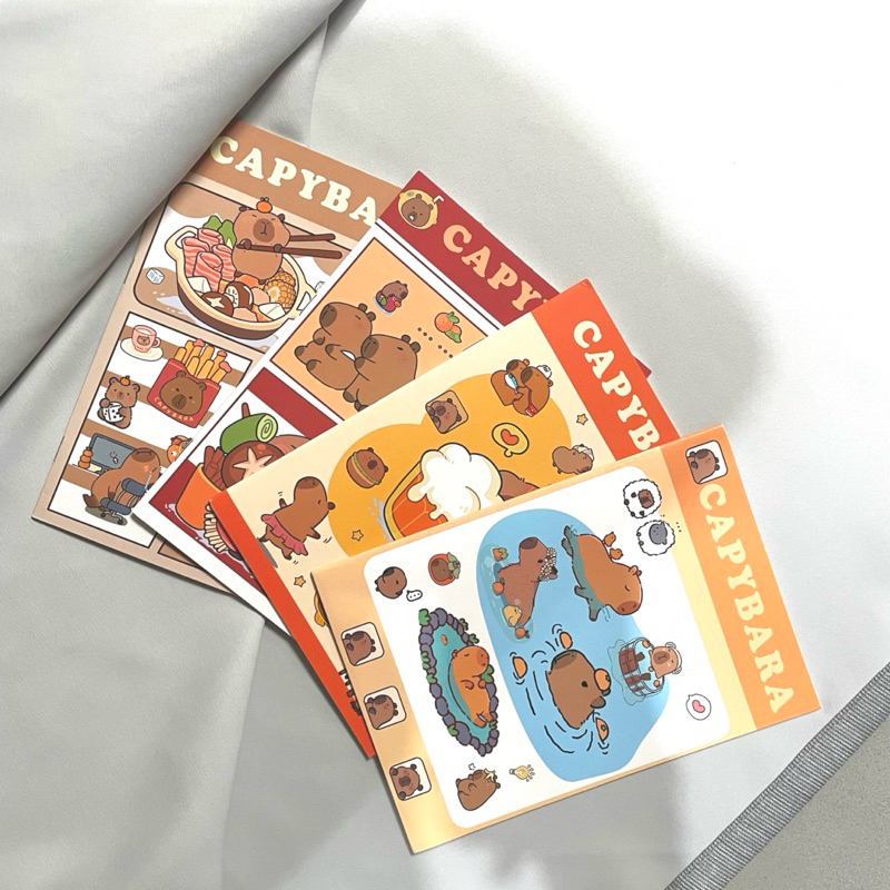 

JB BUKU TULIS NOTEBOOK BUKU HARIAN A5 KARAKTER CAPYBARA