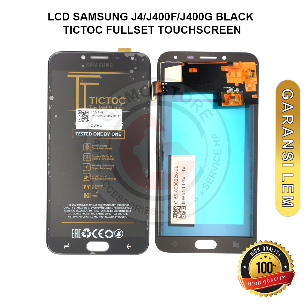 【ORIGINAL】LCD TOUCHSCREEN SAMSUNG J4/J400F/J400G TICTOC