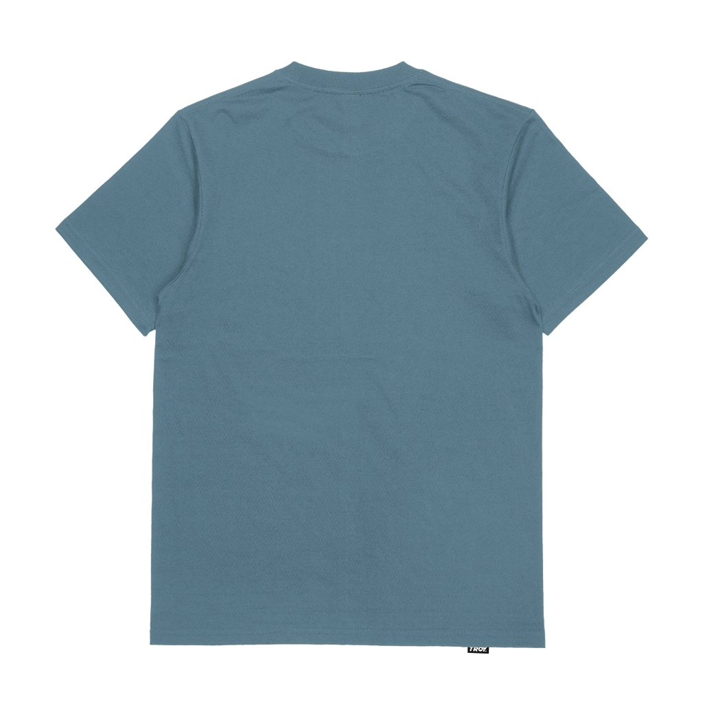 Troy Company Tshirt Mineral Blue Yeti Bicycle - Kaos Lengan Pendek Kaos Biru Mineral MTD 2932