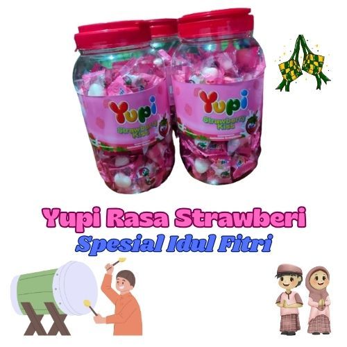 

Yupi Rasa Strawberi Spesial Idul Fitri
