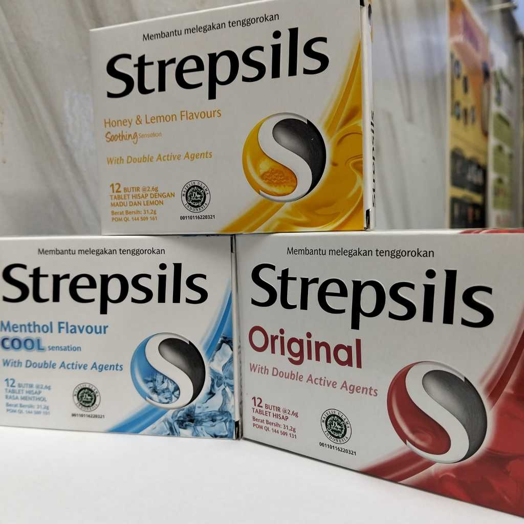 

Strepsil Permen Tenggorokan