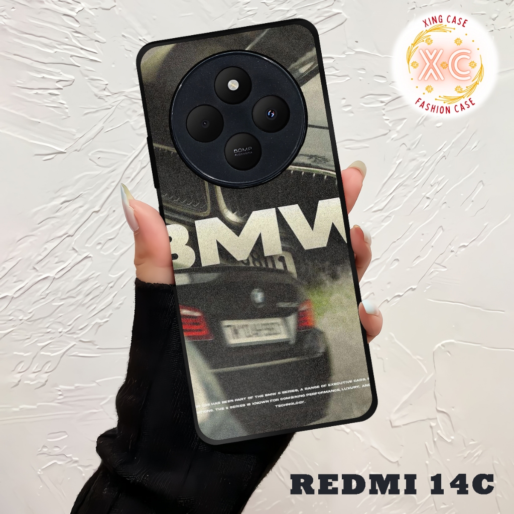 |SG25| XING CASE REDMI 14C | KILAU EFEK KACA | CASE HP CUSTOM SOFTCASE | CASING HP KUALITAS REALPICT