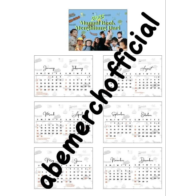 

Kalender Abe Cekut 2025