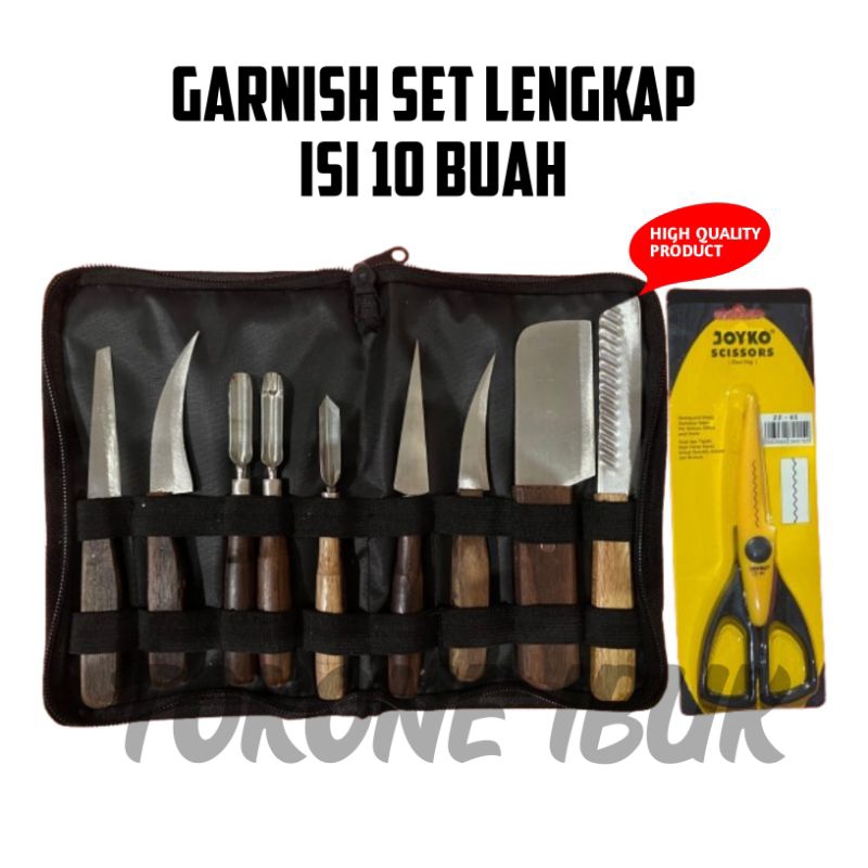 

Kekebaharu_ - Pisau Garnish 1 Set Lengkap Murah Pisau Ukir Buah & Sayur Dapur
