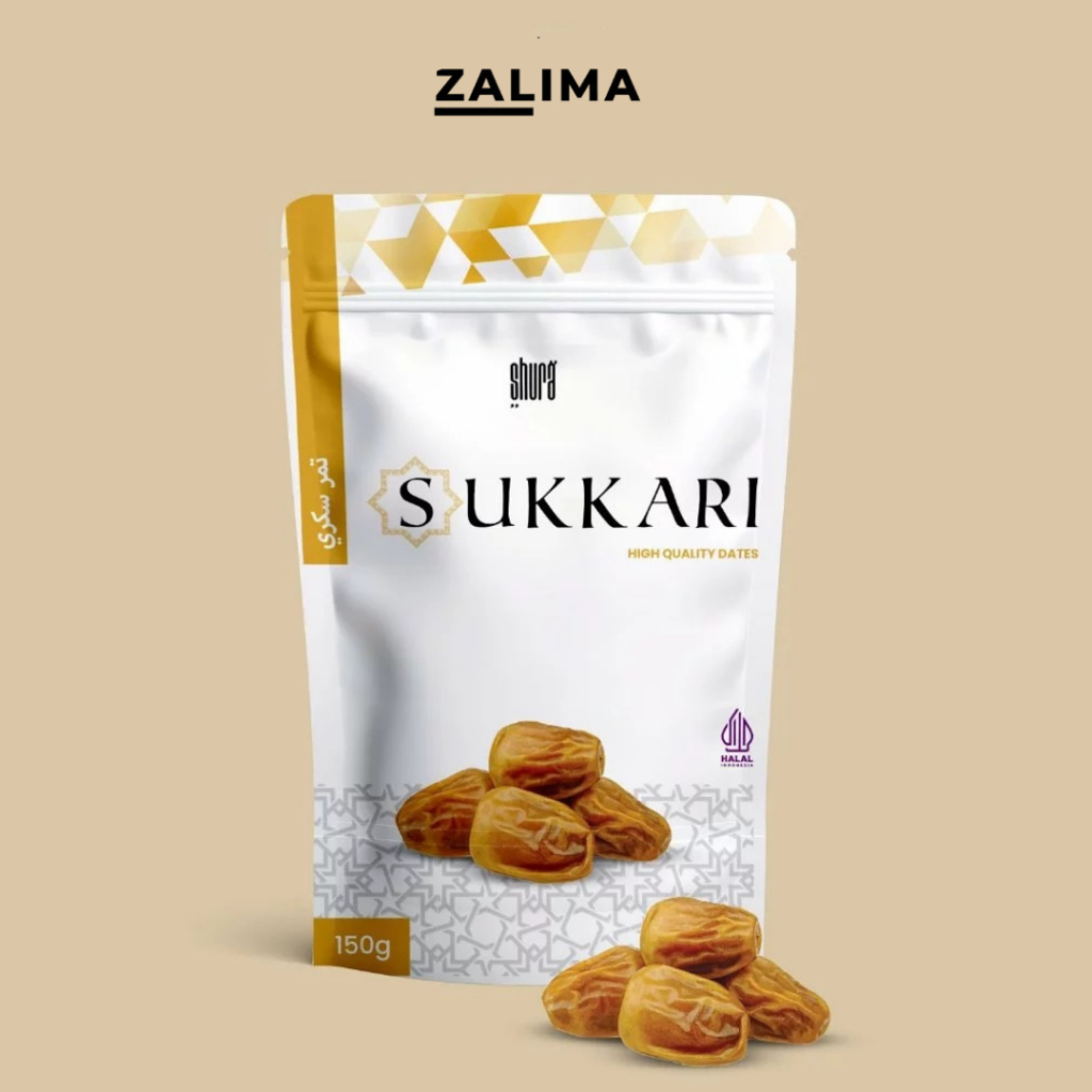 

ZALIMA - Kurma Sukari 150gr Premium Original High Quality
