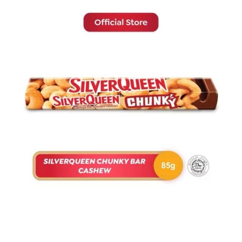 

Promo Silverqueen Chunky Almond Casew 85g