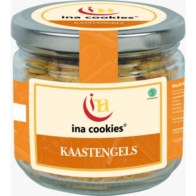 

Kaastengels - Kue Kering Premium Toples Jar by Ina Cookies