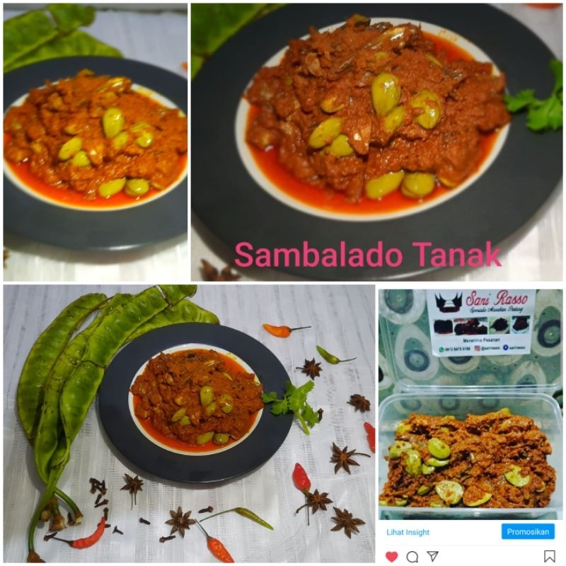 

Sambalado Tanak Instan Kemasan Khas Minang 250g