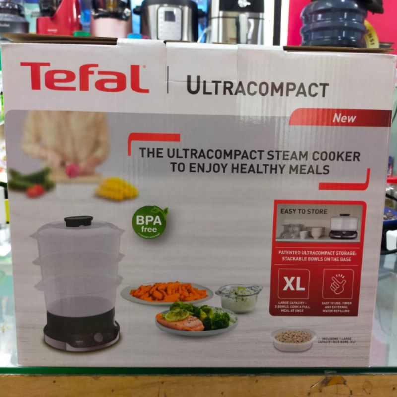 TEFAL FOOD STEAMER ULTRA COMPACT VC 204810