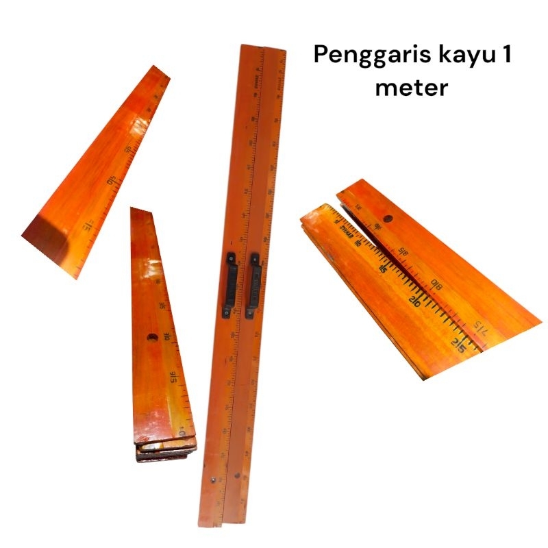 

garisan kayu 1m/penggaris kayu