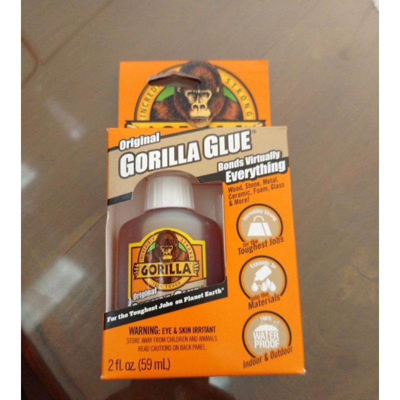 

Gorilla Lem Serbaguna 59ml Made in USA / Lem Keramik Kayu Kaca