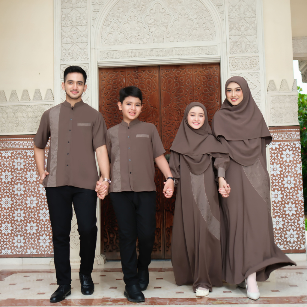 KUPNAD Sarimbit keluarga sarimbit couple couple set baju couple keluarga - Serasi Sarimbit Brown