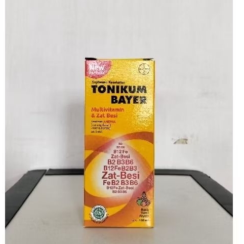 Tonikum Bayer Sirup vitamin penambah darah