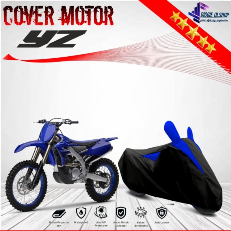 penutup motor YAMAHA YZ 150/250,YZ LOS SANTOS sarung motor,cover motor waterproof