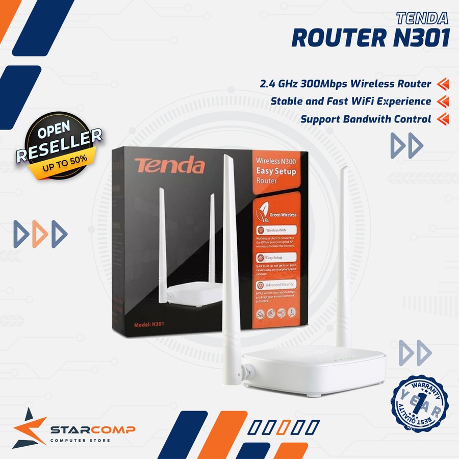 Tenda N301 Wireless Router Access Point