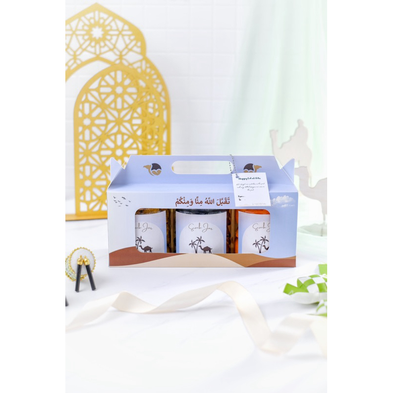 

5 pcs BOX hampers lebaran SAJA | hampers lebaran | BOX SAJA